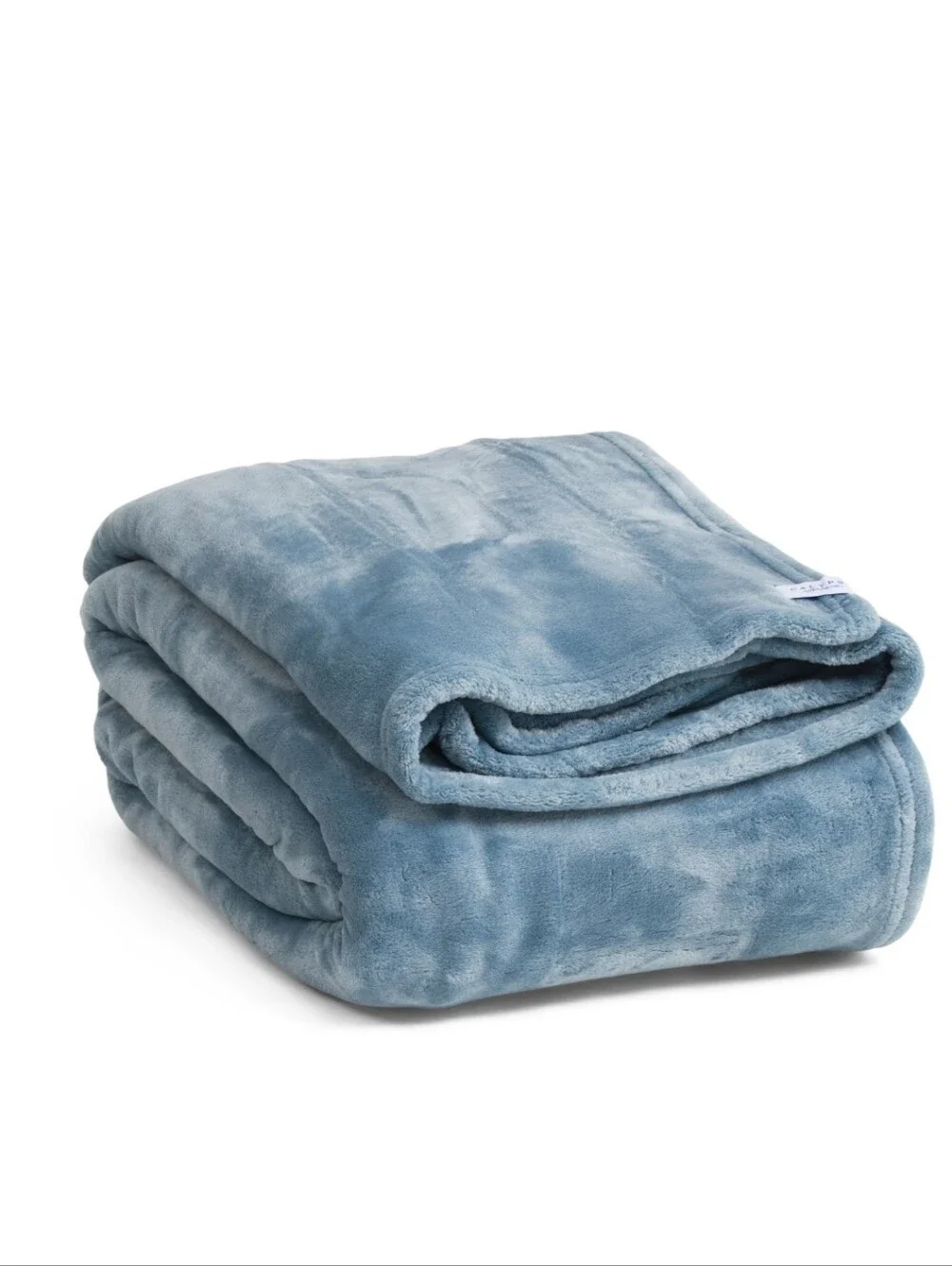 Calypso St. Barth Soft Blue Fleece Full/Queen Blanket Oversized PLUSH NWT